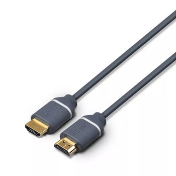 Кабел Philips SWV5630G/00, от HDMI(м) към HDMI(м), 3m, черен | JAR Computers HDMI кабел Philips SWV5630G/00