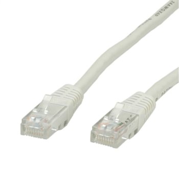 Пач кабел Roline, UTP, Cat 5e, 15m, бежов | JAR Computers Roline Cat.5e UTP 15m beige S1415-25