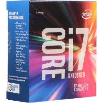 Intel Core i7-6850K BX80671I76850K