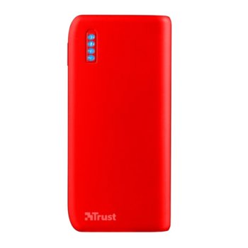 TRUST Primo Power Bank 4400 Matte Red 22136