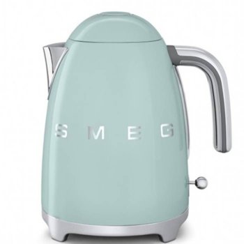 Електрическа кана SMEG KLF03PGEU, 1.7 л. обем, 2400W, индикация за количество, автоматично изключване, зелен | JAR Computers SMEG KLF03PGEU