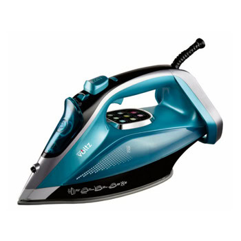 Парна ютия Oliver Voltz OV51050L, 350 мл. резервоар, функция за самопочистване, анти-капкова система, керамична гладеща плоча, 2800W, синя | JAR Computers Oliver Voltz OV51050L