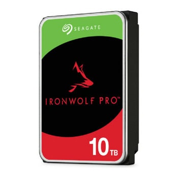 Твърд диск 10TB Seagate Ironwolf Pro, SATA 6Gb/s, 7200rpm, 256MB кеш, 3.5" (8.89cm) | JAR Computers Seagate Ironwolf Pro 10TB ST10000NT001