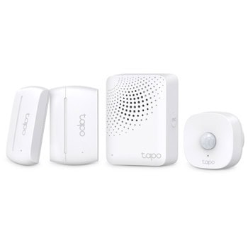 Комплект смарт сензори TP-Link Tapo T30 KIT, защита на прозорци/врати, сензор за отриване на движение, аларма, бял | JAR Computers TP-Link Tapo T30 KIT
