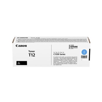 Тонер касета за Canon C1330 Series - Cyan - 5097C006AA - Canon T12 - Оригинална, Заб.: 5300 брой копия | JAR Computers Canon T12 Cyan 5097C006AA