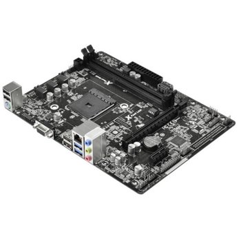 Дънна платка ASRock AM1B-M, AM1, DDR3, PCI-E (DSub), SB5.1, Lan1000, 2x SATA 6Gb/s, 2x USB 3.0, mATX | JAR Computers ASRock AM1B-M AM1
