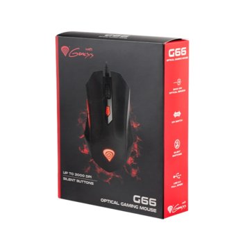 Genesis Silent Gaming Mouse G66