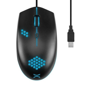 Мишка Noxo THOON, оптична (1800 dpi), 4 бутона, USB, черна | JAR Computers Noxo THOON 1350001
