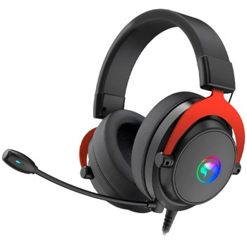 Слушалки Marvo HG9067, микрофон, 50mm драйвери, 7.1 Virtual Surround, RGB подсветка, USB, черни | JAR Computers Marvo HG9067 MARVO-HG9067