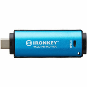 Kingston 64GB USB-C IronKey Vault Privacy 50C AES-