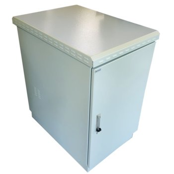 Комуникационен шкаф MIRSAN MR.IP66PTSY609020U.03-3 IP66, 670 x 1100 x 955 мм / 20U, D=900 мм, двойни стени - 3.0 мм, с 4 вентилатора, бял, Outdoor | JAR Computers MIRSAN MR.IP66PTSY609020U.03-3 IP66 Outdoor