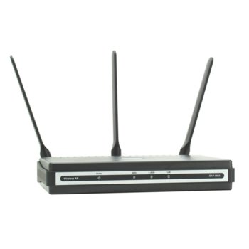 Access point/Аксес пойнт, D-Link DAP-2553, 600Mbps Wireless N600 Dual-Band PoE, 1 x 10/100/1000 Ethernet Port, 3 външни антени | JAR Computers D-Link DAP-2553