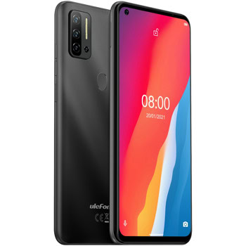 Смартфон Ulefone Note 11P (черен), поддържа 2 SIM карти, 6.55" (16.53 cm) LCD дисплей, осемядрен Mediatek Helio P60 2.0GHz, 8GB RAM, 128GB Flash памет(+microSD слот), 48.0 + 8.0 + 2.0 + 2.0 & 8.0 Mpix камери, Android, 184g | JAR Computers Ulefone Note 11P 6937748734000