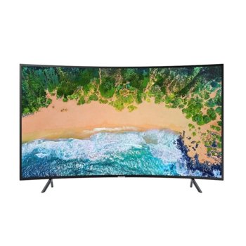 Телевизор Samsung UE55NU7302 55" (139.7 cm) 4K UHD HDR Curved Smart TV, DVB-T2C, 3x HDMI, 2x USB, LAN | JAR Computers Телевизор Samsung UE55NU7302KXXH
