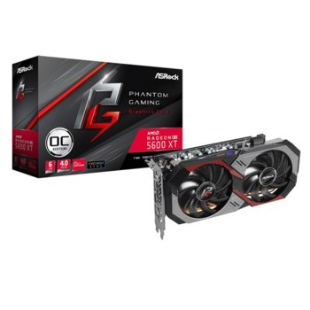 Видео карта AMD Radeon RX 5600 XT, 6GB, ASRock Phantom Gaming D2 OC, PCI-E 4.0, GDDR6, 192bit, DisplayPort, HDMI | JAR Computers Asrock Radeon RX 5600 XT Phantom Gaming D2 6G OC