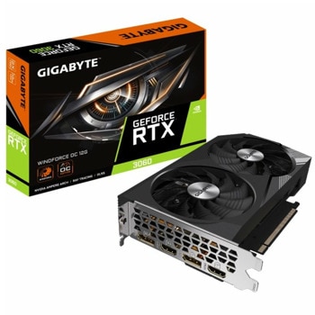 Видео карта Nvidia GF RTX 3060, 12GB, Gigabyte Windforce, PCI-E 4.0, GDDR6, 192 bit, DisplayPort, HDMI | JAR Computers Gigabyte GeForce RTX 3060 Windforce OC 12G