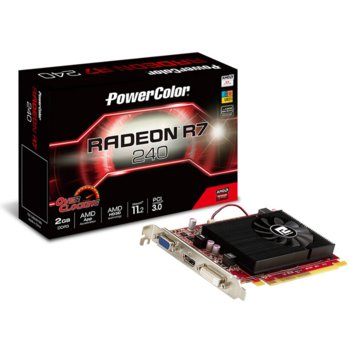 AMD R7 240 PowerColor OC PCIe3.0 DDR3 128bit HDMI