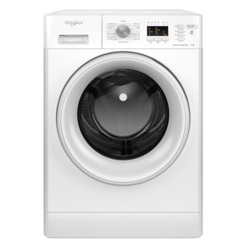 Пералня Whirlpool FFL 6238W EE, клас D, 6kg, 1200 обороти в мин, 15 програми, свободностояща, 60см ширина, бял | JAR Computers Whirlpool FFL 6238W EE