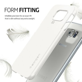 Spigen Thin Fit Case for Samsung Galaxy S6 white