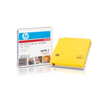 Aрхивиращo устройствo, HP C7973W, LTO-3 Ultrium,  12.65 mm/680 m, 800GB | JAR Computers HP LTO-3 Ultrium 800 GB WORM Data Cartridge