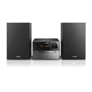 Мини аудио система Philips BTM2310, CD, CD-R/RW, MP3-CD, USB flash drive, 15W | JAR Computers Philips BTM2310
