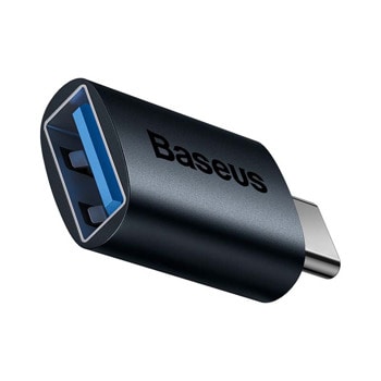 Преходник Baseus, от USB A (ж) към USB C (м), черен | JAR Computers Baseus Ingenuity ZJJQ000003