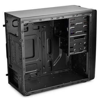 Кутия Case mATX SMARTER - Black, USB3.0