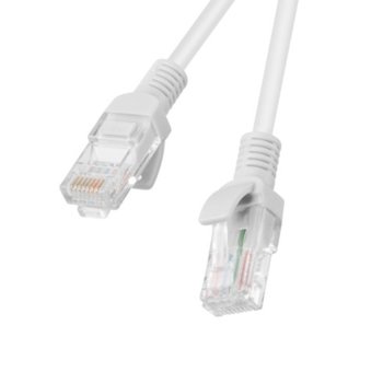 Пач кабел Lanberg PCU6-10CC-0100-S, U/UTP, cat.6, 1м, сив | JAR Computers Lanberg CAT.6 1m grey PCU6-10CC-0100-S