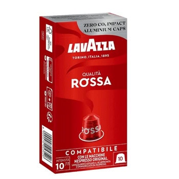 Кафе капсули LAVAZZA NESPR QUALITA ROSSA, 10 напитки | JAR Computers Кафе капсули LAVAZZA QUALITA ROSSA 10 бр