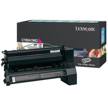 КАСЕТА ЗА LEXMARK C 780/782/X782 - Magenta - Return program cartridge- P№ C780A1MG - заб.: 6000k | JAR Computers КАСЕТА ЗА LEXMARK C 780/782/X782 - Magenta
