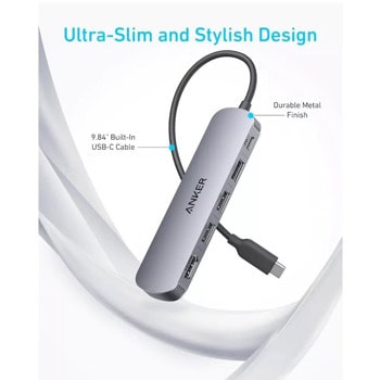 Anker 5-in-1 Multifunctional USB-C Hub A8357HA0