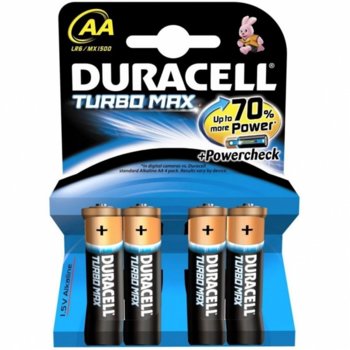 Батерии алкални Duracell Turbo