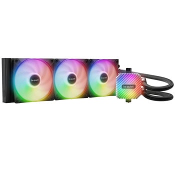 Водно охлаждане за процесор be quiet! LIGHT LOOP 360mm Black, съвместимост със сокети Intel LGA 1851/1700/1200/1150/1151 & AMD AM5/AM4 | JAR Computers be quiet! LIGHT LOOP 360mm Black BW022