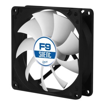 Вентилатор 92mm, Arctic Fan F9 Silent, 3-пинов, 1000rpm | JAR Computers Arctic Fan F9 Silent - 92mm/1000rpm