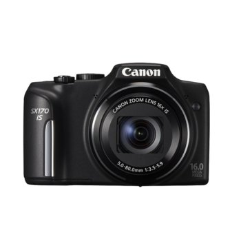 Canon PowerShot SX170 IS, черен