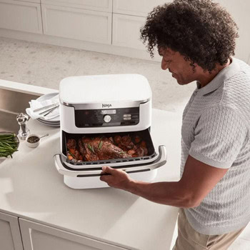 Ninja Foodi FlexDrawer Dual White AF500EUWH