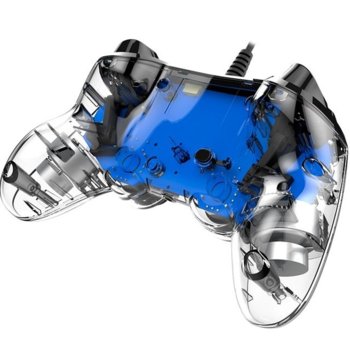 Nacon PS4 - Wired Illuminated crystal blue