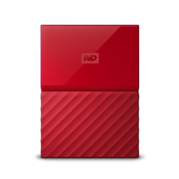 4TB Western Digital MyPassport Red WDBYFT0040BRD