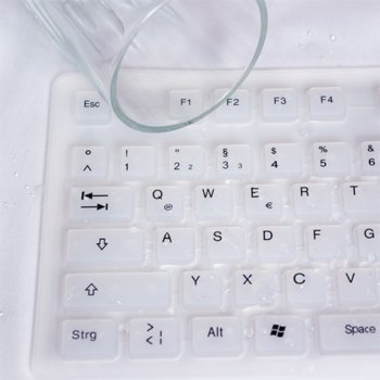 Keyboard LogiLink Waterproof USB&PS2, ID0018A