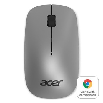 Мишка Acer AMR020 Space Grey (GP.MCE11.01J), оптична (1200 dpi), безжична, USB, до 10 метра обхват, сива | JAR Computers Acer AMR020 Space Grey GP.MCE11.01J