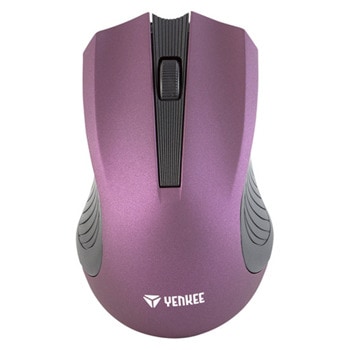 Мишка Yenkee 2015PE, оптична (1000dpi), безжична, USB, лилава, 3 бутона image