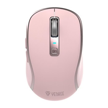 Мишка Yenkee YMS 2085PK, оптична (2400 dpi), безжична, Bluetooth, USB-C, розова | JAR Computers Мишка Yenkee YMS 2085PK