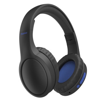 Слушалки Hama Spirit Focused, безжични, микрофон, Bluetooth, шумопотискащи, до 23 часа време на работа, 3.5mm жак, черни | JAR Computers Слушалки Hama Spirit Focused 184160 черни