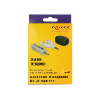 DeLock Condenser Microphone Uni-Directional 65893