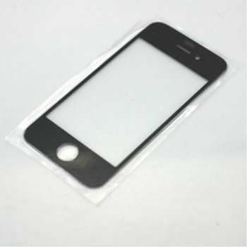 Предно стъкло за iPhone 4/4S, черен