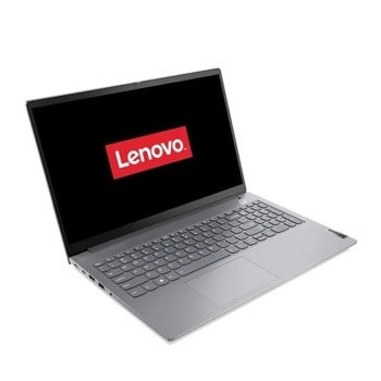 Лаптоп Lenovo ThinkBook 15 G2 ITL (20VE0054BM)(сив), двуядрен Tiger Lake Intel Core i3-1115G4 3.0/4.1GHz, 15.6" (39.62 cm) Full HD IPS 250nits Anti-Glare Display, (HDMI), 8GB DDR4, 256GB SSD, 1x Thunderbolt 4, No OS image