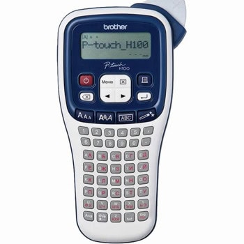 Етикетен принтер Brother PT-H100, 180dpi, ширина на етикета 3.5mm, 6mm, 9mm, 12mm, Кирилица | JAR Computers Етикетен принтер Brother PT-H100