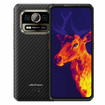Смартфон Ulefone Armor 25T (черен), поддържа 2 SIM карти, 6.78" (17.22cm) Full HD+ IPS 120 Hz дисплей, осемядрен Mediatek Helio G99 2.2G Hz, 6GB LPDDR4X, 256GB Flash памет (+microSD слот), 50 + 64 & 32 Mpix камери, Android | JAR Computers Ulefone Armor 25T 6/256GB Black