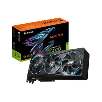 Видео карта Nvidia GF RTX 5070, 12GB, Gigabyte Aorus Master, PCI-E 5.0, GDDR7, 192-bit, DisplayPort, HDMI | JAR Computers Gigabyte GV-N5070AORUS M-12GD