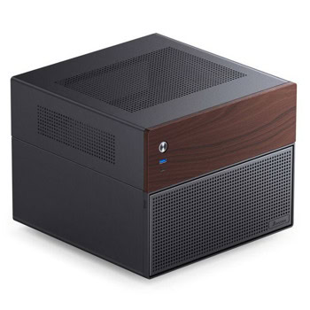 Кутия Jonsbo N4, mATX/ITX, 1x USB 3.0, 6x 3.5" drive bays, черна, без захранване | JAR Computers Jonsbo N4 Black GEJB-149